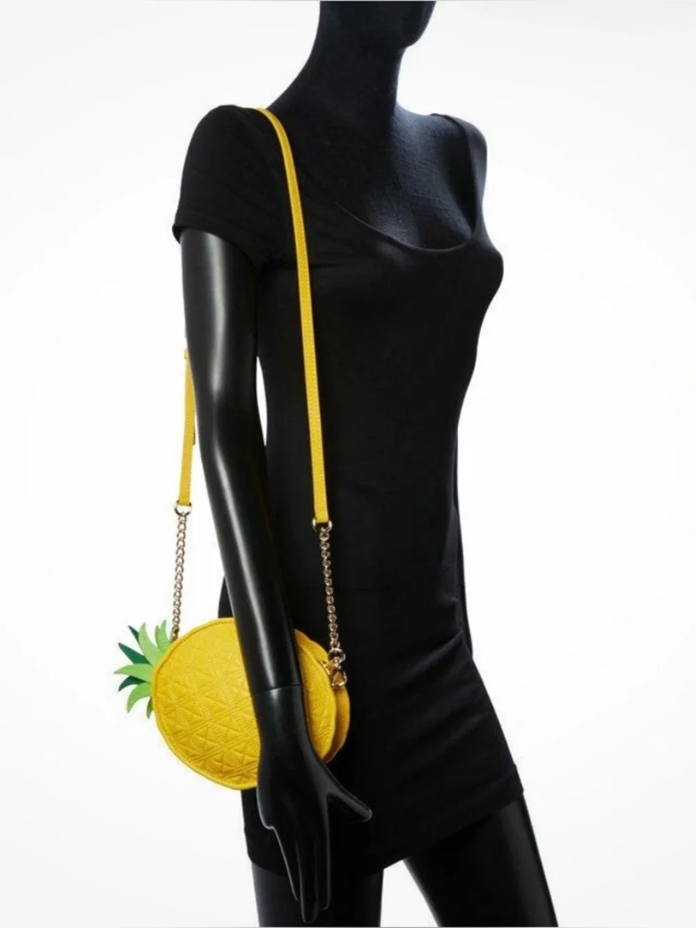 🍍Kate Spade WING IT PINEAPPLE CROSS-BODY SHOULDER CLUTCH HANDBAG 🍍
